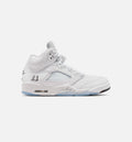 Air Jordan 5 Retro OG White Metallic Men's Lifestyle Shoe – White/Metallic Silver/Black