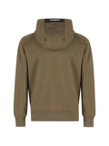C.P. Company Lens-detailed zip-up hoodie